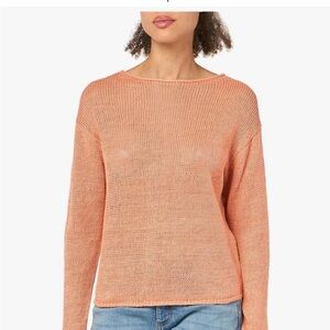 Vince Women's Linen Cord Drop Shoulder Pullover